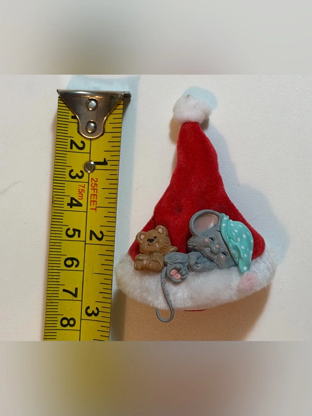 Vtg 1987 Hallmark Keepsake Ornament Night Before Christmas Sleeping Mouse QX4517